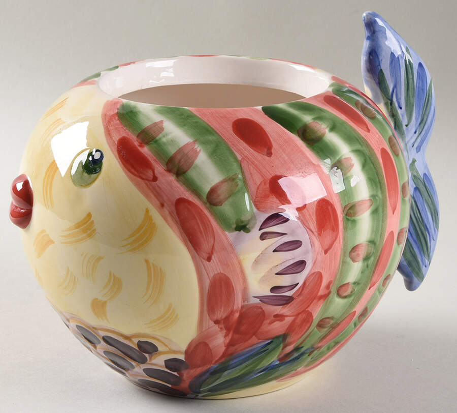 Under the Sea Cookie Jar No Lid by Tabletops Unlimited-1