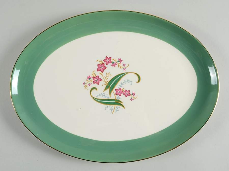 TST845 13" Oval Serving Platter by Taylor, Smith & Taylor (Ts&T)-1