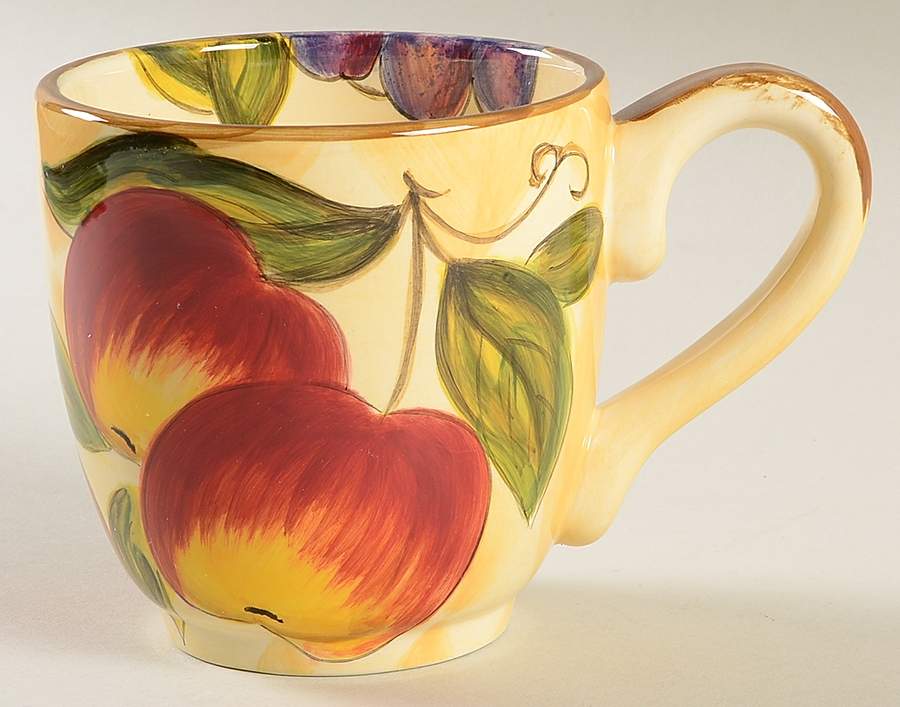 Harlequin Fruit Mug by Tabletops Unlimited-1