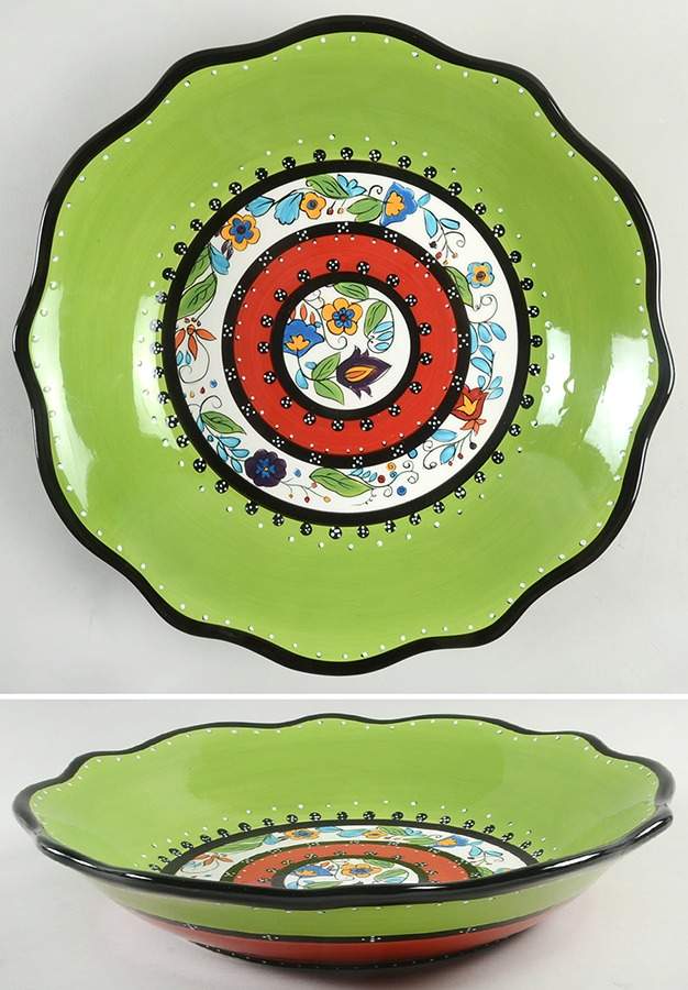 Kashmir 14" Pasta Serving Bowl by Tabletops Unlimited-1
