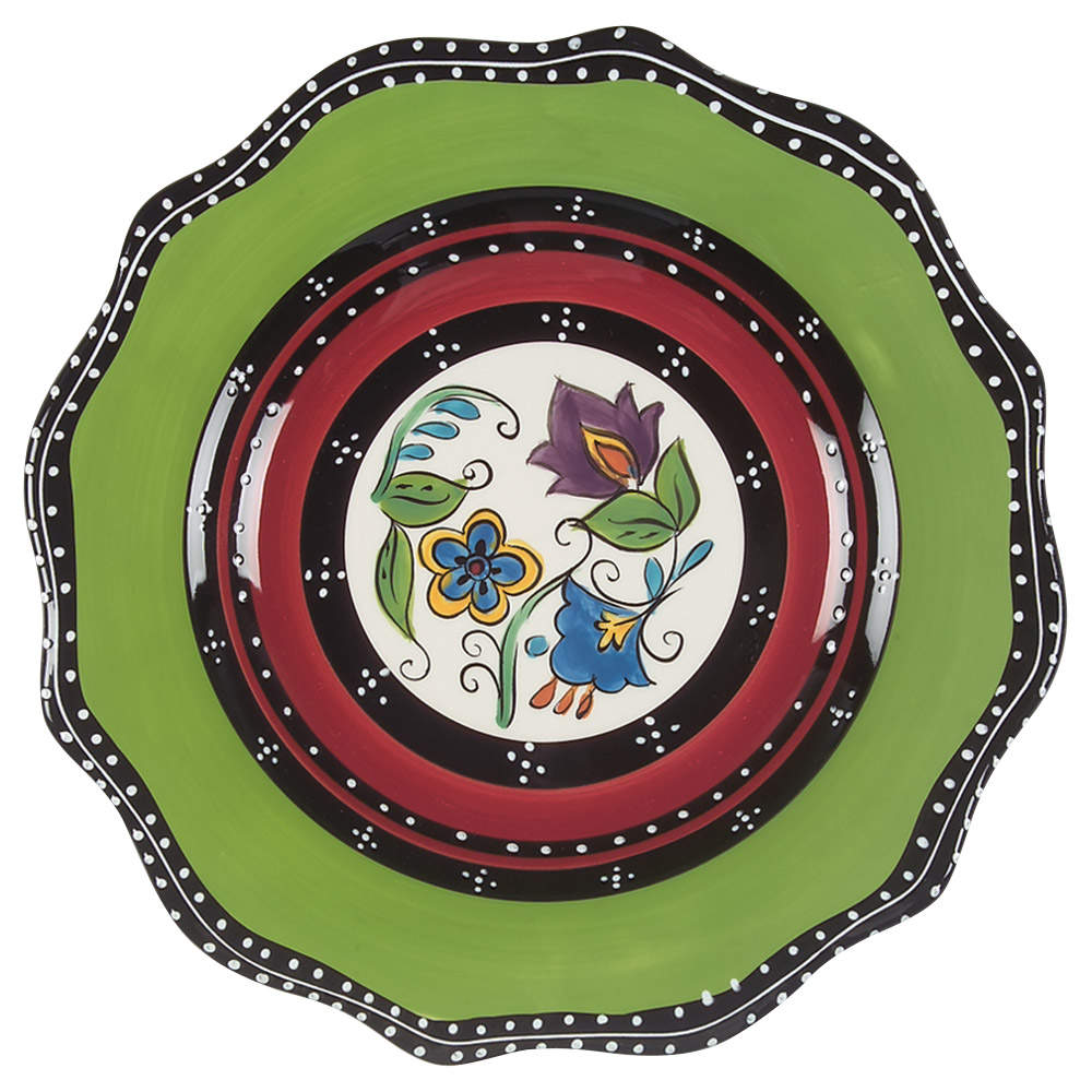 Kashmir Salad Plate by Tabletops Unlimited-1