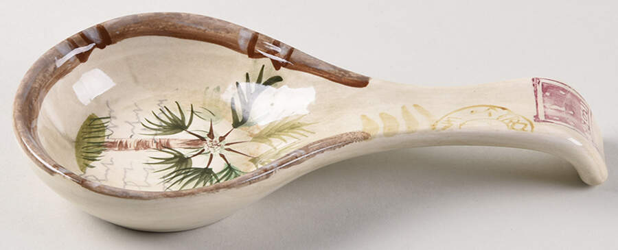 Bora Bora Spoon Rest/Holder (Holds 1 Spoon) by Tabletops Unlimited-1