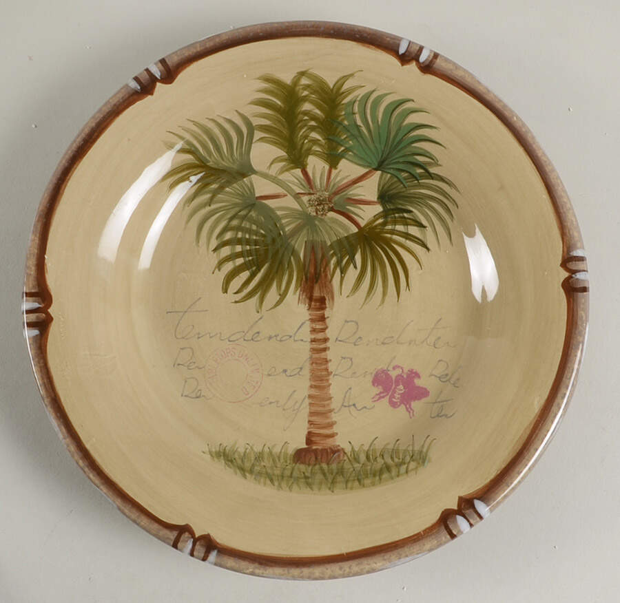 Bora Bora Salad Plate by Tabletops Unlimited-1