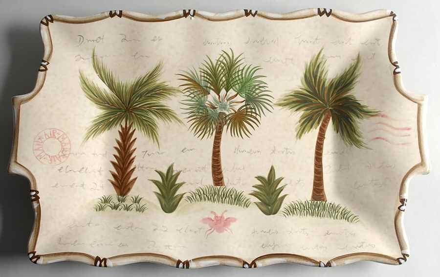 Bora Bora 20" Rectangular Serving Platter by Tabletops Unlimited-1