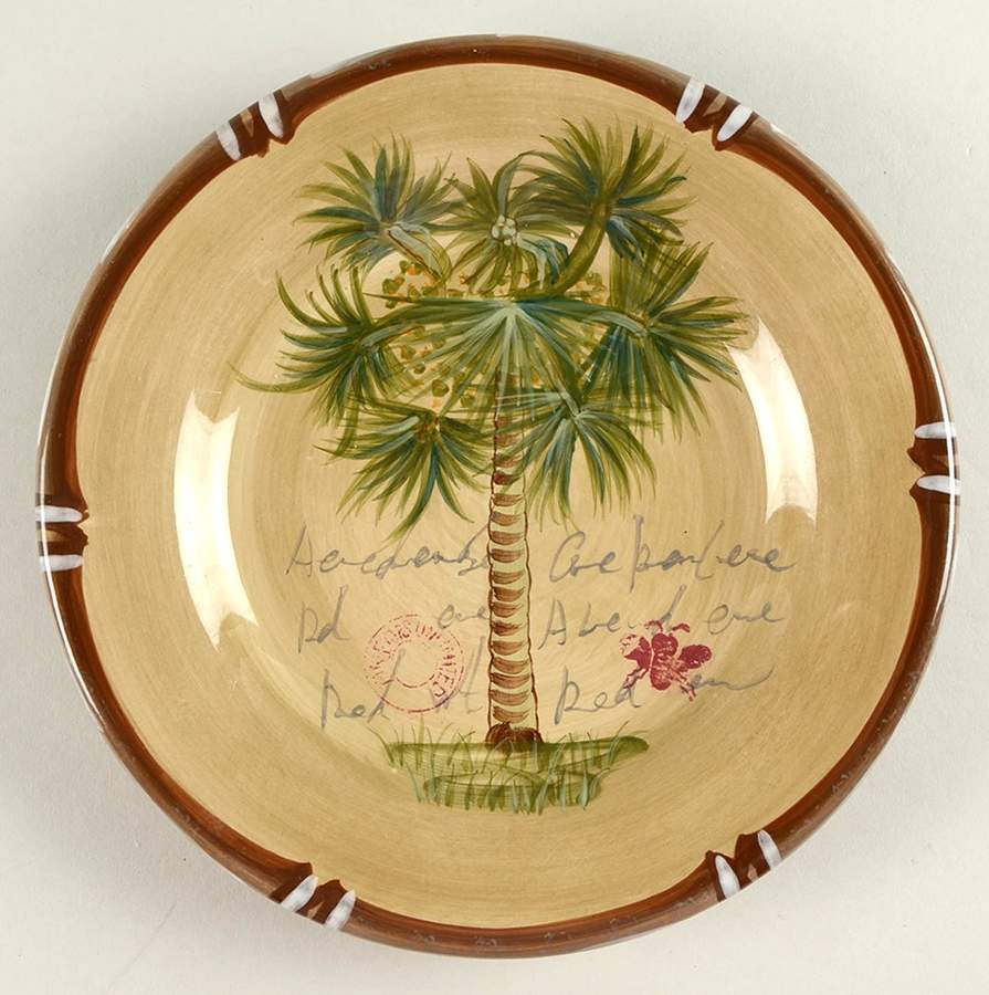Bora Bora Salad Plate by Tabletops Unlimited-1