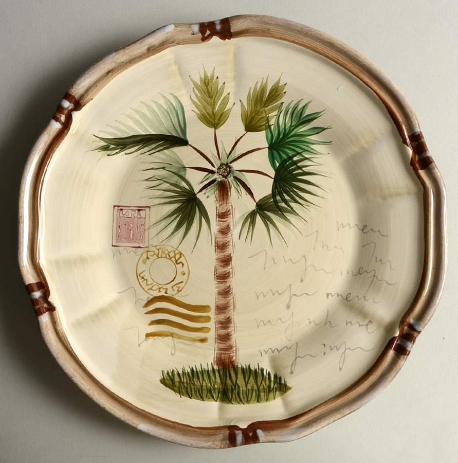 Bora Bora Dinner Plate by Tabletops Unlimited-1