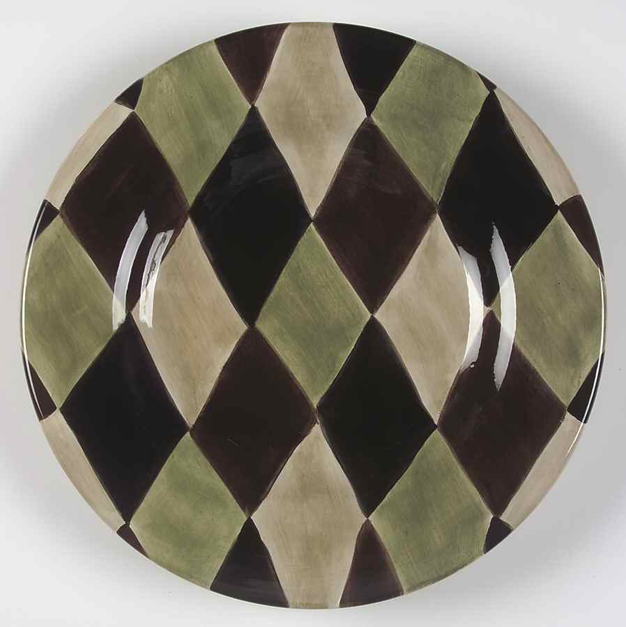 Harlequin Black Salad Plate by Tabletops Unlimited-1