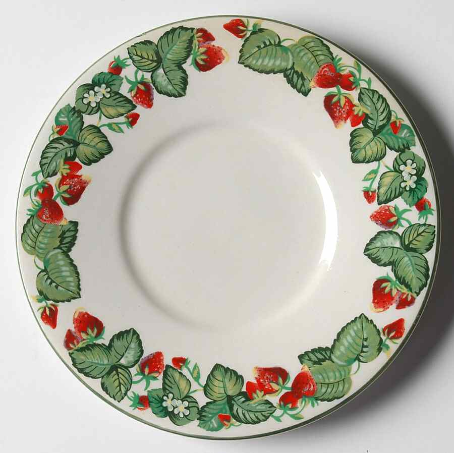 Very Strawberry Saucer by Tabletops Unlimited-1
