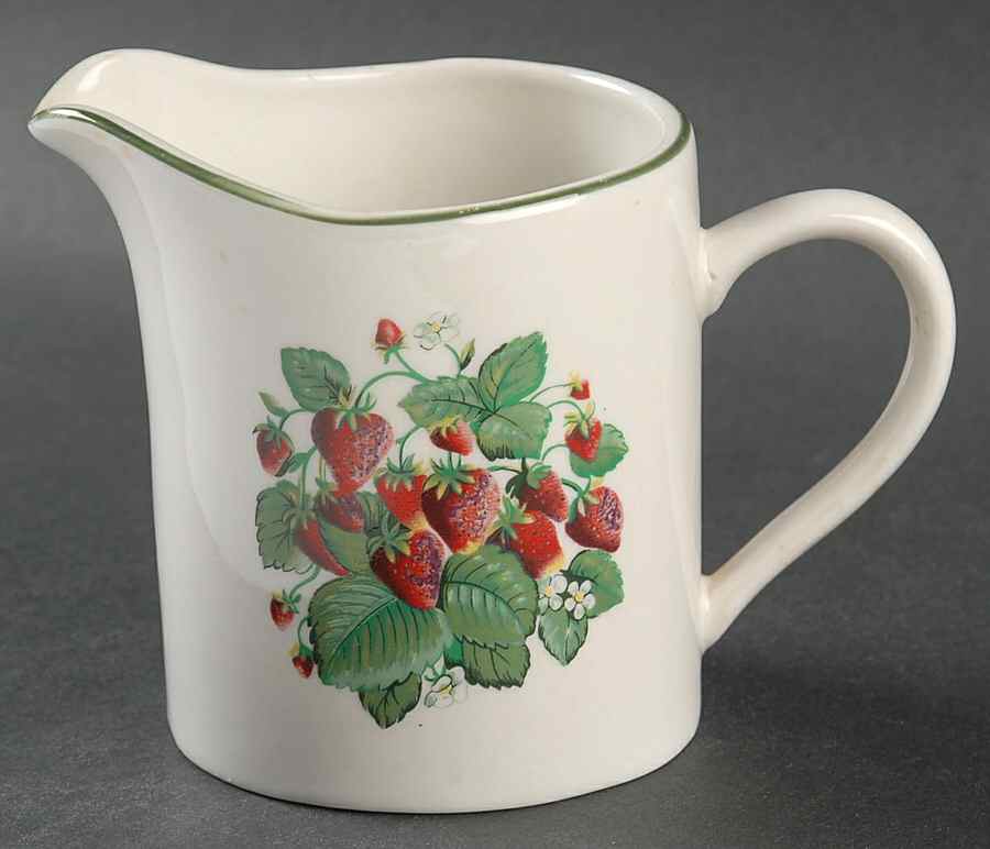 Very Strawberry Creamer by Tabletops Unlimited-1