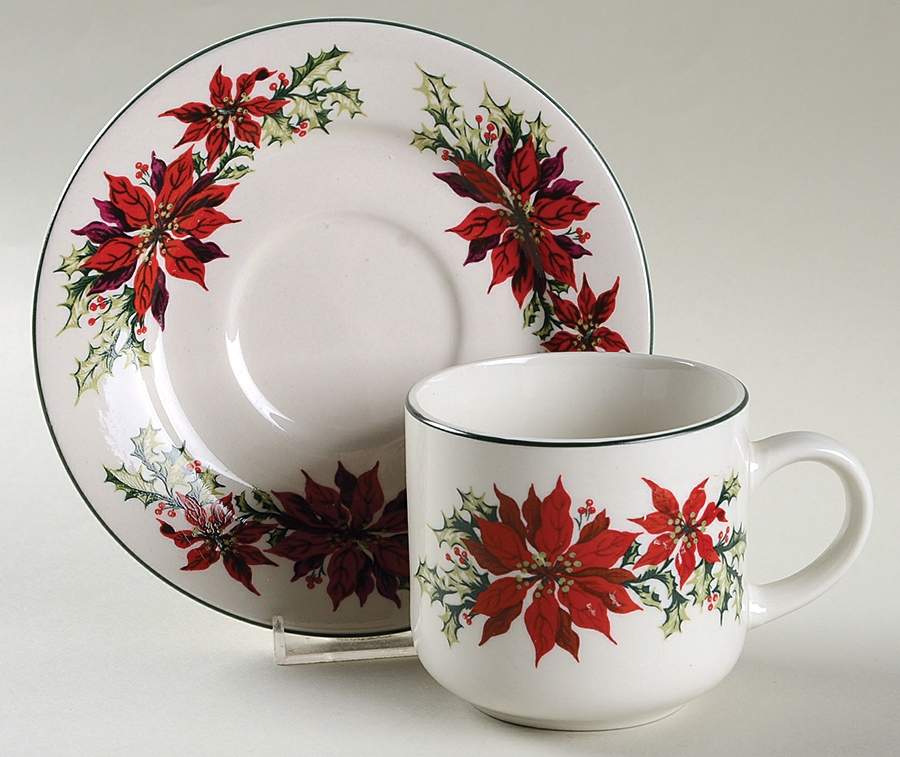 TTO5 Flat Cup & Saucer Set by Totally Today-1