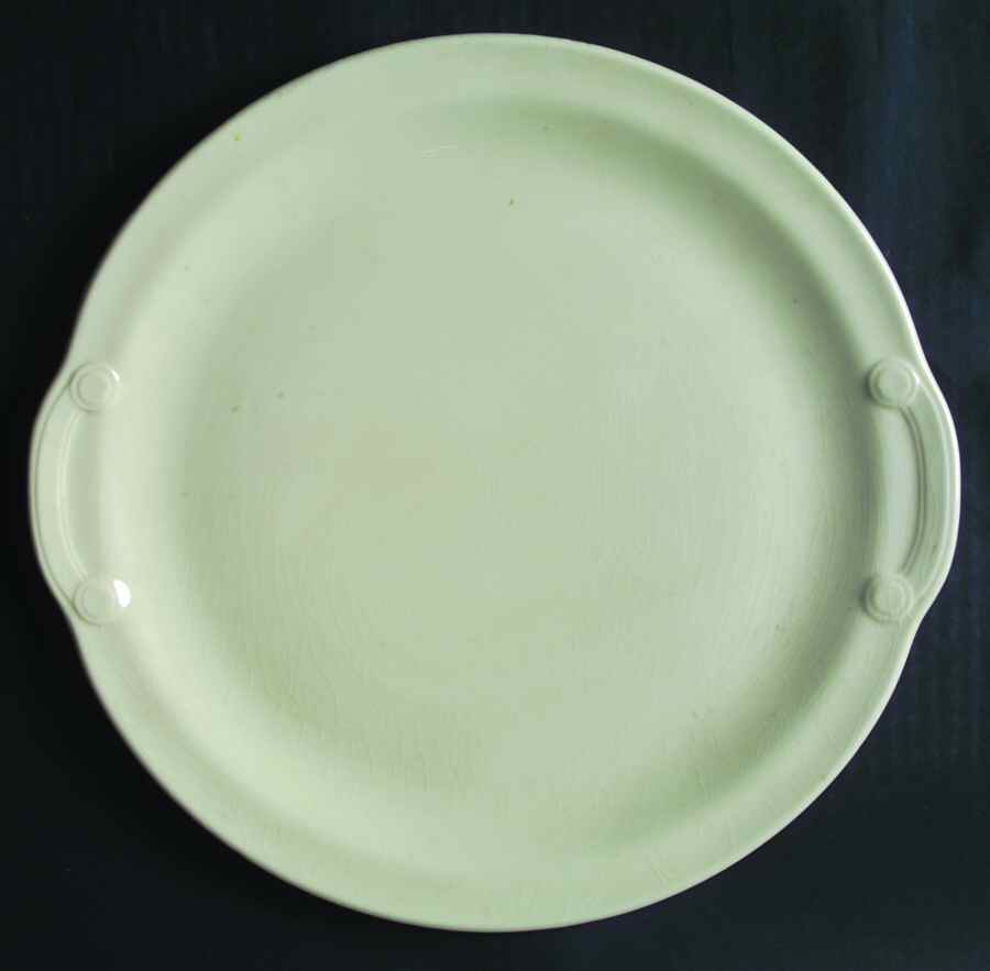 TST684 Handled Cake Plate by Taylor, Smith & Taylor (Ts&T)-1