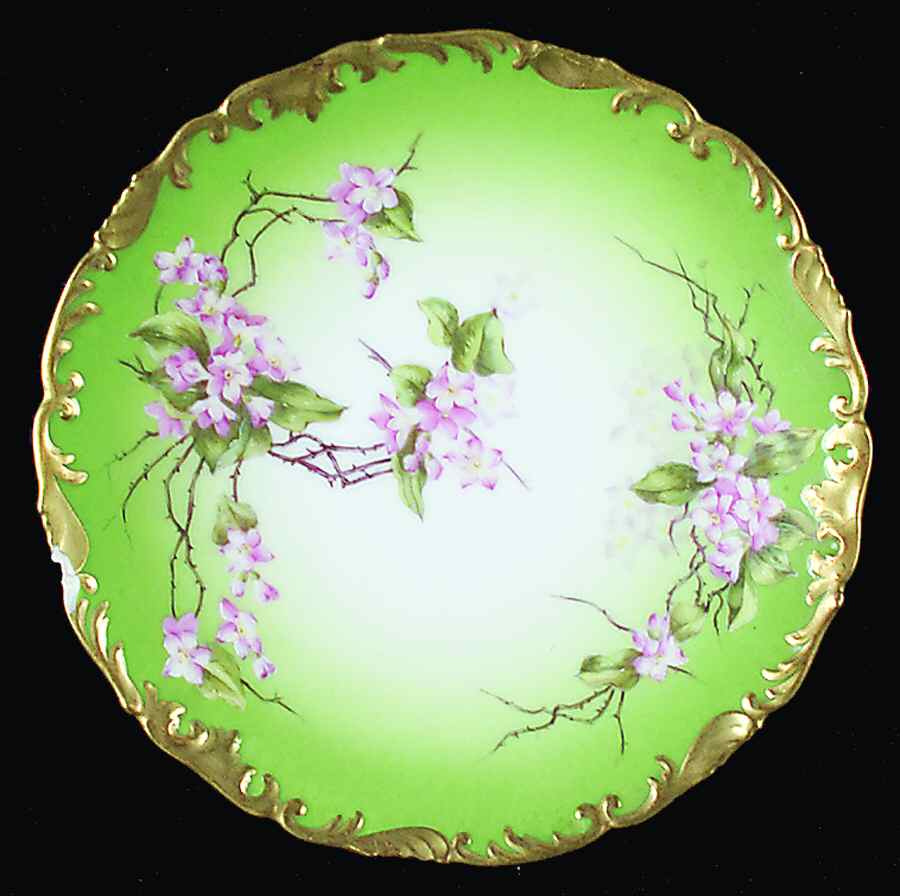 TRV470 Green Salad Plate by Tressemanes & Vogt-1