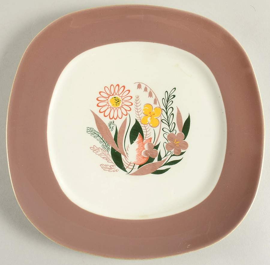 Nassau Dinner Plate by Taylor, Smith & Taylor (Ts&T)-1