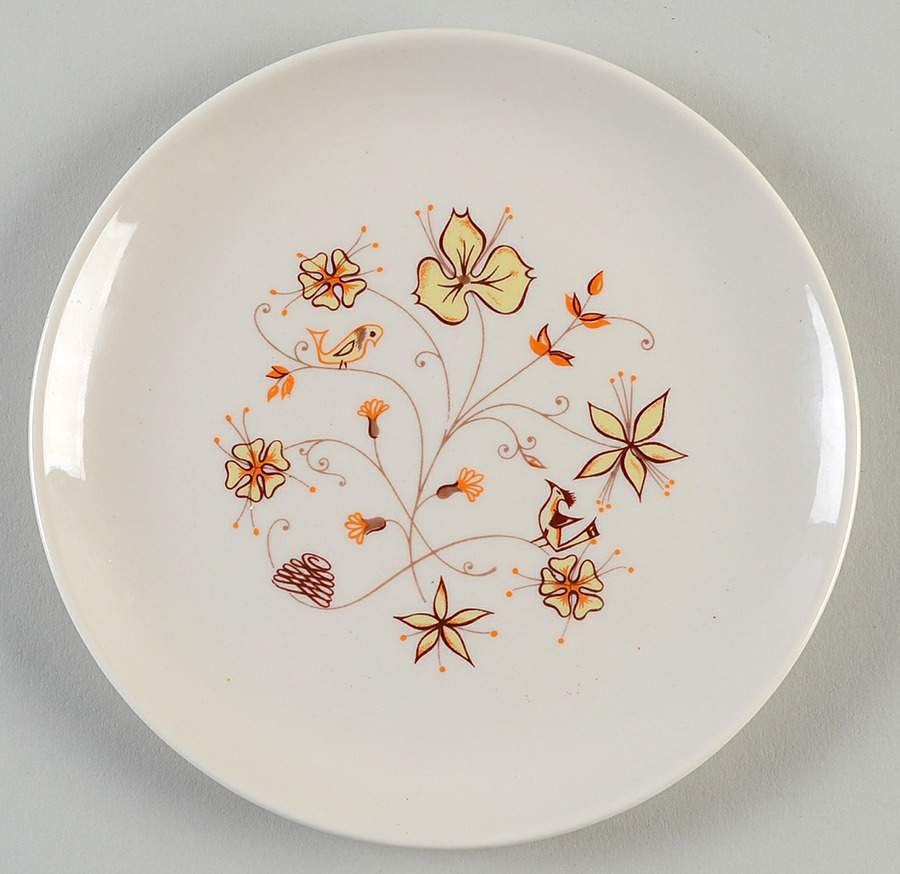 Happy Talk Bread & Butter Plate by Taylor, Smith & Taylor (Ts&T)-1
