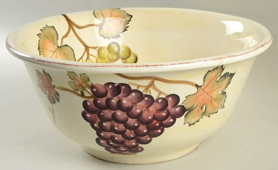 Villa Grande 14" Round Deep Bowl by Tabletops Unlimited-1