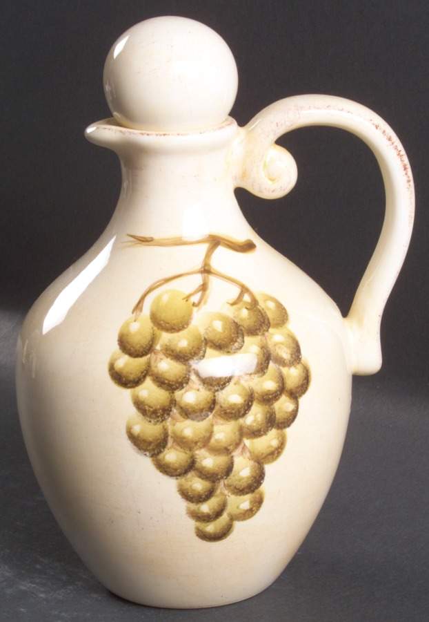 Villa Grande Oil Or Vinegar Cruet and Stopper by Tabletops Unlimited-1