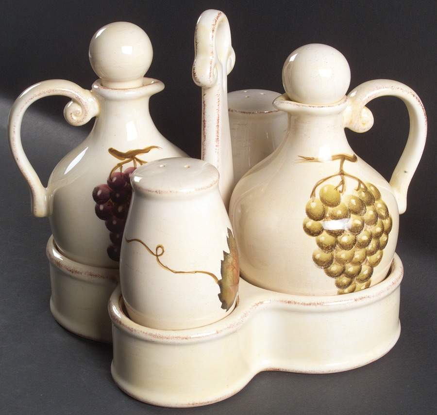 Villa Grande (7 Piece) Condiment Set by Tabletops Unlimited-1