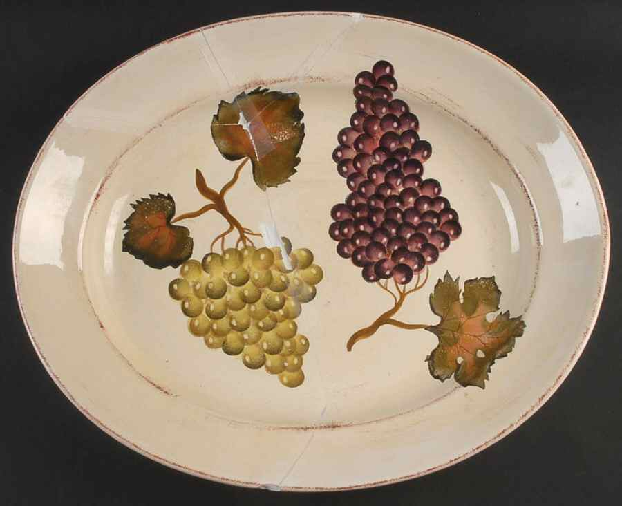 Villa Grande 20" Deep Oval Serving Platter by Tabletops Unlimited-1