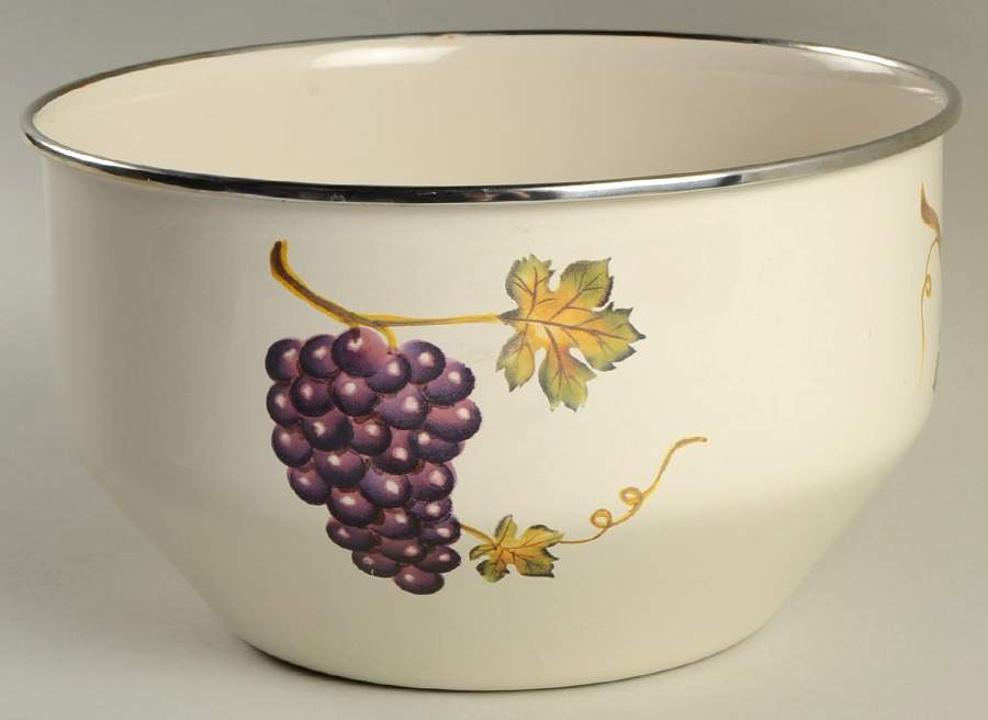 Villa Grande 8.75" Metal Mixing Bowl by Tabletops Unlimited-1