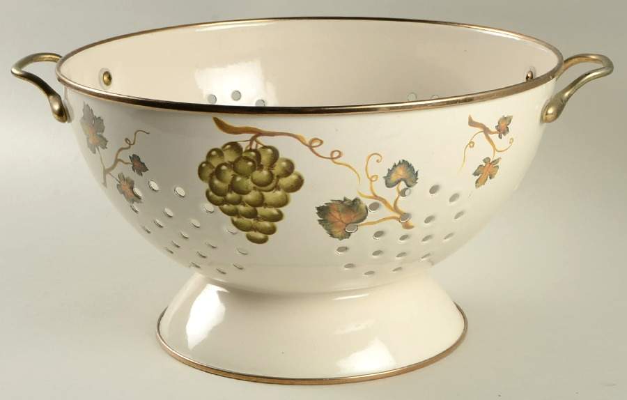 Villa Grande Metal Colander by Tabletops Unlimited-1