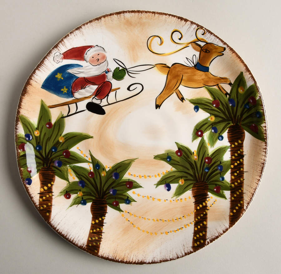 Fiji Salad Plate by Tabletops Unlimited-1