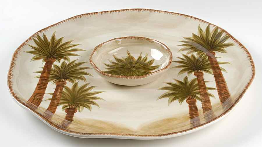 Fiji (2 Piece) Chip & Dip Set by Tabletops Unlimited-1