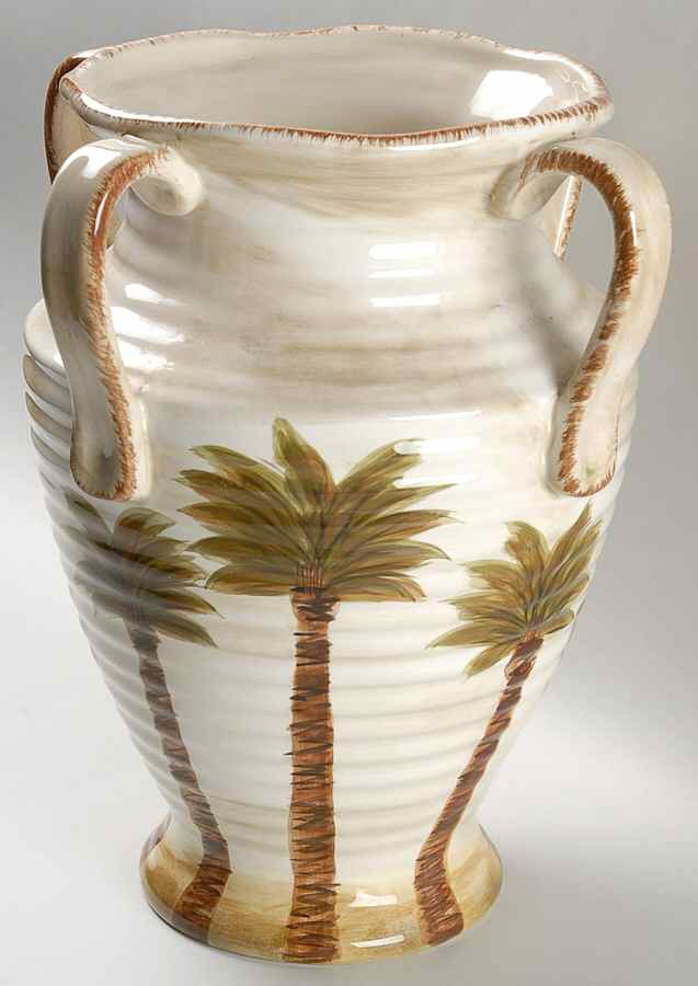 Fiji 12" Handled Vase by Tabletops Unlimited-1