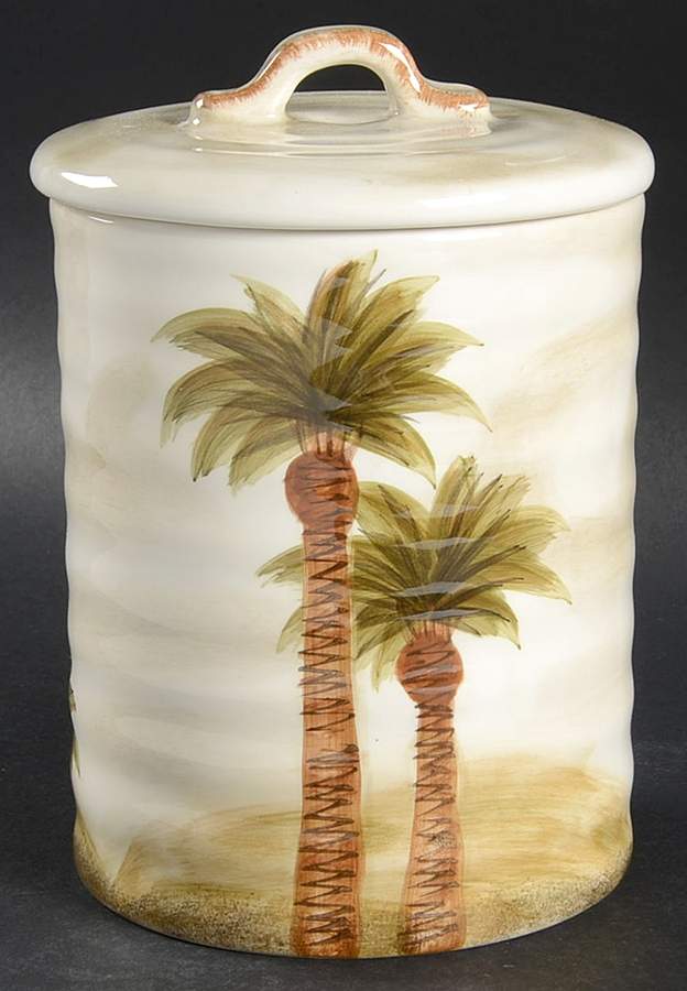 Fiji Medium Canister & Lid by Tabletops Unlimited-1