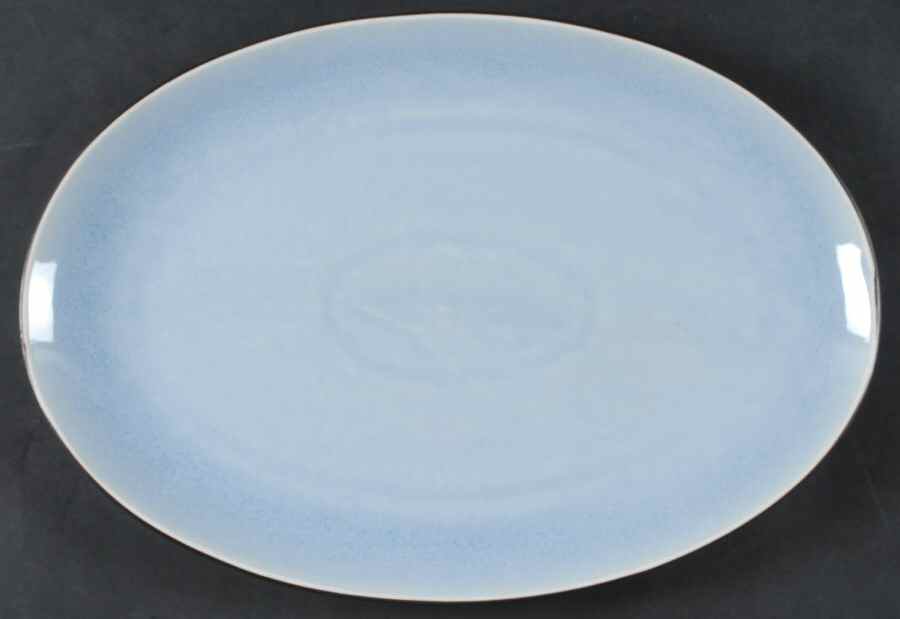 Bali Hai 15" Oval Serving Platter by Ty Pennington Style-1