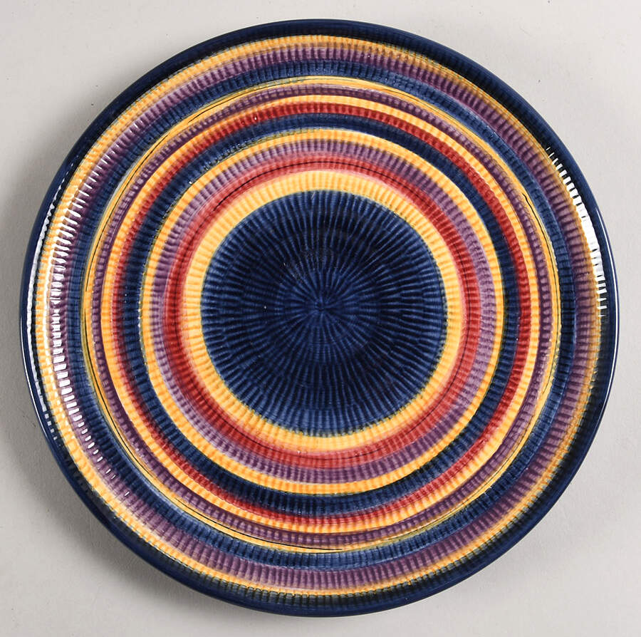 Italian Swirl Salad Plate by Tabletops Unlimited-1