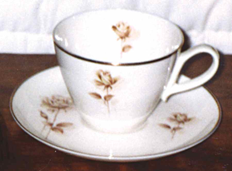 TST690 Flat Cup & Saucer Set by Taylor, Smith & Taylor (Ts&T)-1