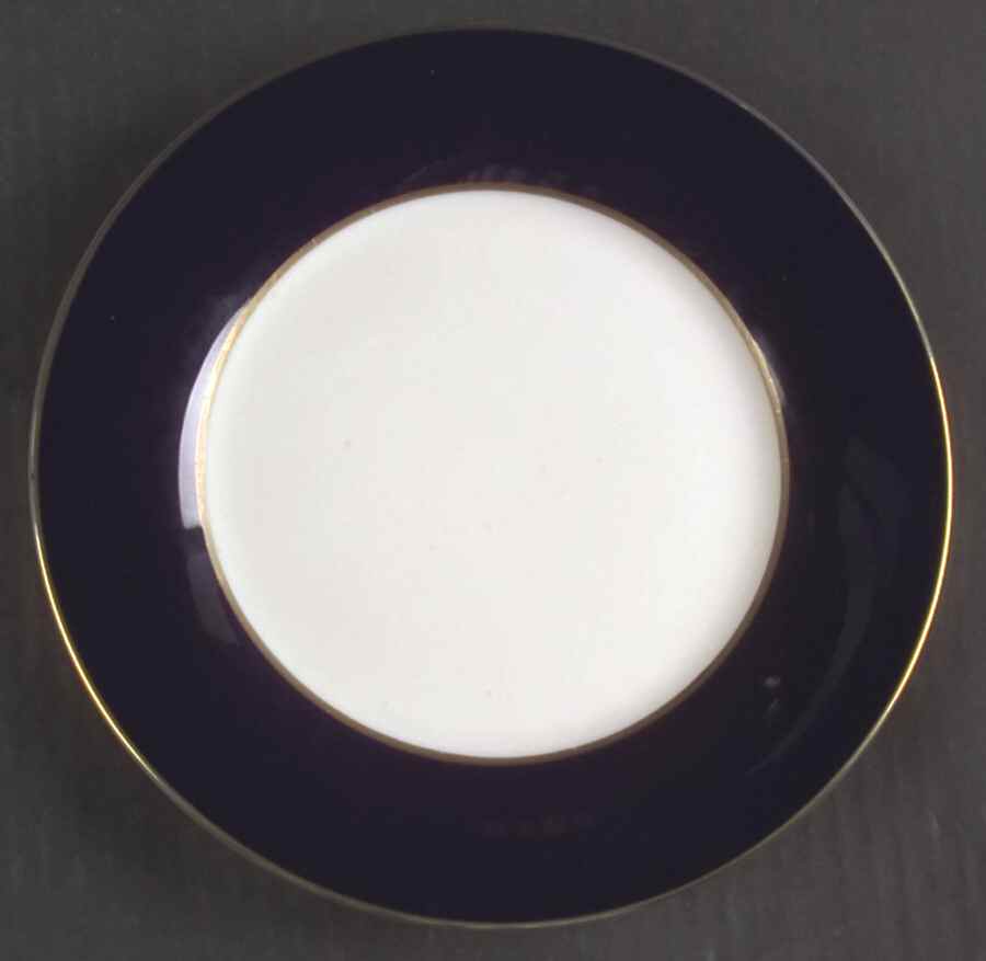 Cobalt Gold Salad Plate by Towne House-1