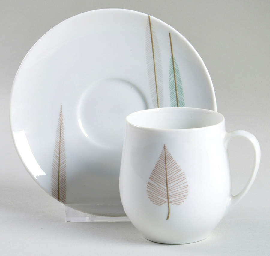 THO350 Flat Cup & Saucer Set by Thomas-1
