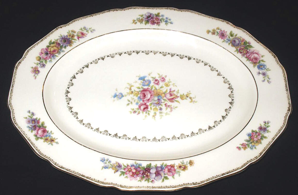 THO353 14" Oval Serving Platter by Thomas-1