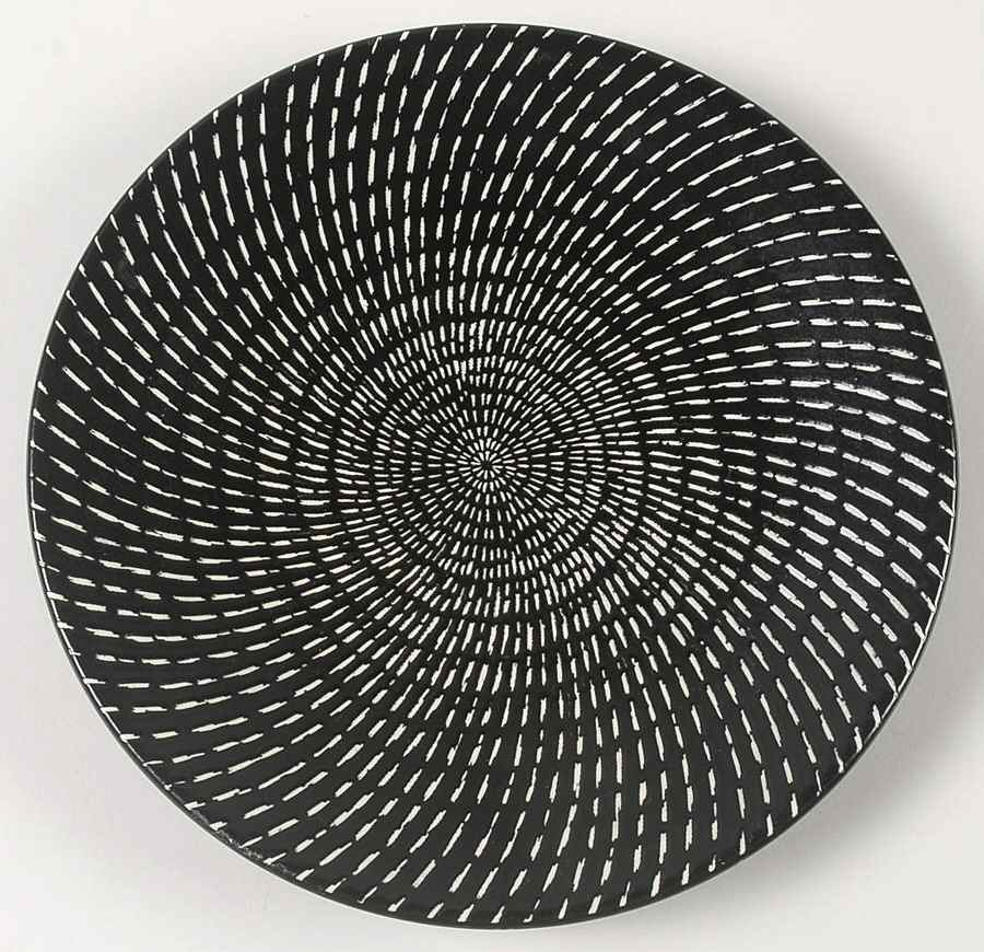 Celestial Coal Salad Plate by Tabletops Unlimited-1