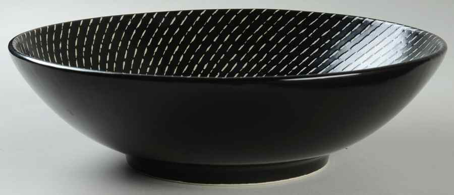 Celestial Coal 11" Large Salad Serving Bowl by Tabletops Unlimited-1