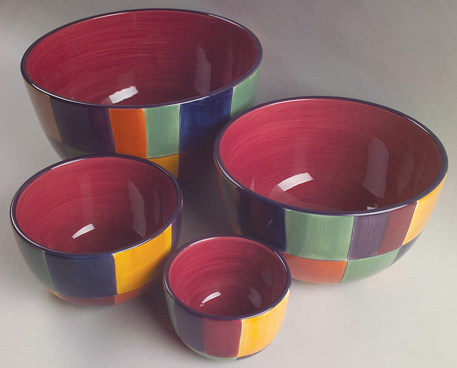 Caracas Nesting Bowl Set - Set of 4 by Tabletops Unlimited-1