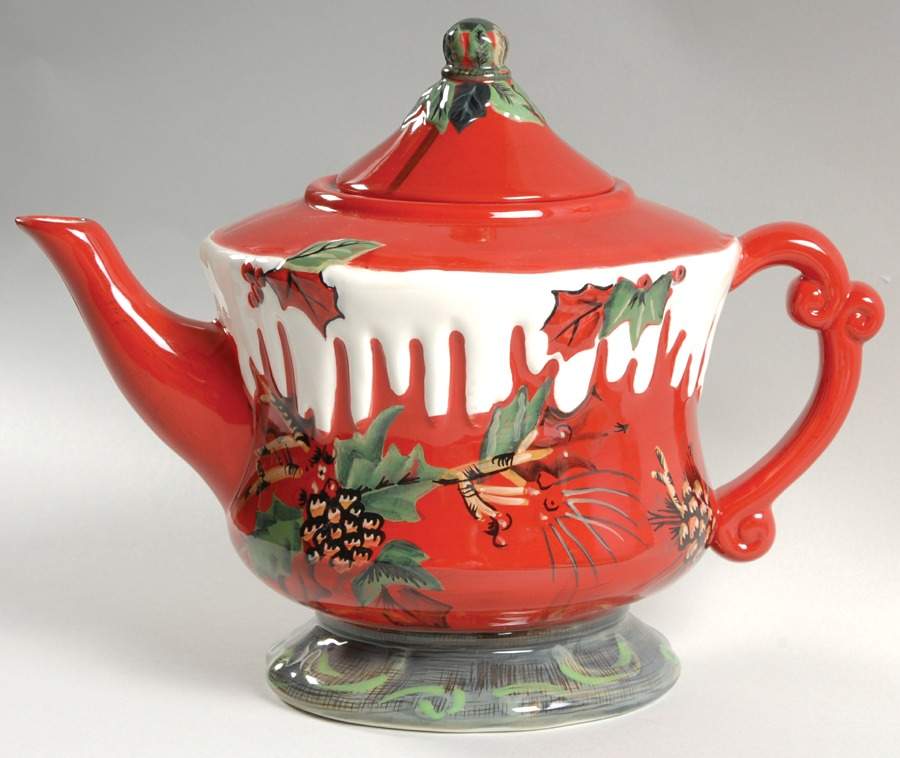 Winter Teapot & Lid by Tracy Porter-1