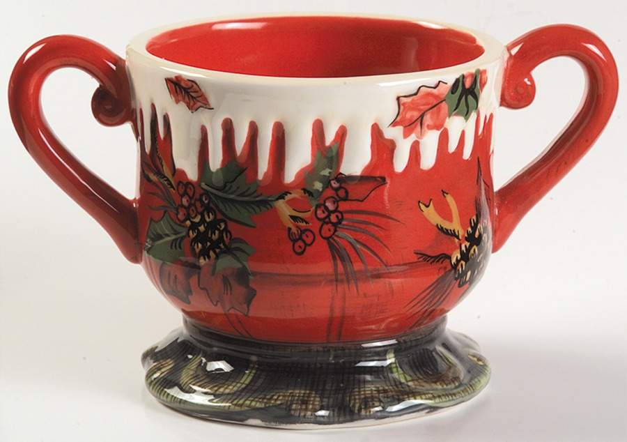Winter Sugar Bowl No Lid by Tracy Porter-1