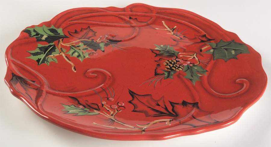 Winter 16" Chop Plate (Round Platter) by Tracy Porter-1