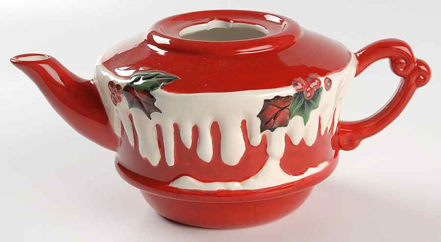 Winter Individual Teapot with Cup Teapot No Lid by Tracy Porter-1