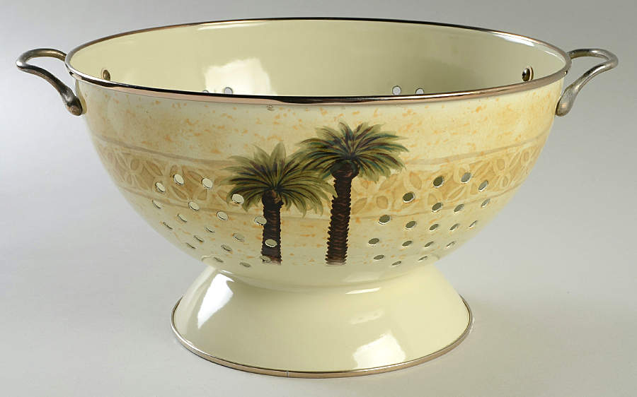 Bellagio Metal Colander by Tabletops Unlimited-1