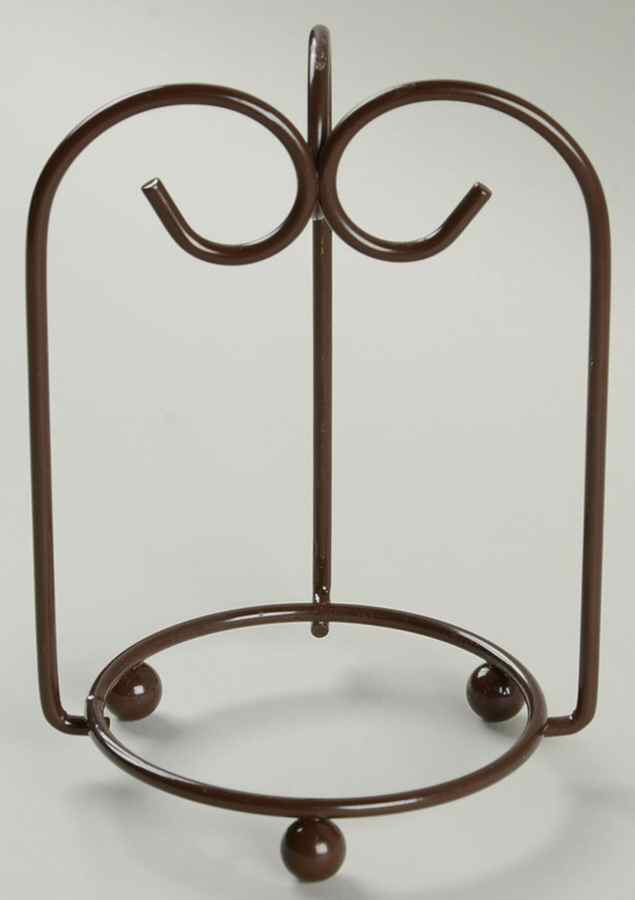 Bellagio Metal Holder for Wood Coaster Set by Tabletops Unlimited-1