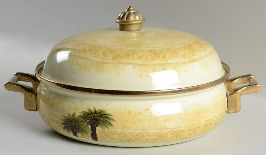 Bellagio 2 Quart Metal Covered Casserole by Tabletops Unlimited-1