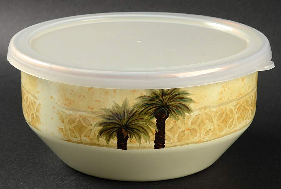 Bellagio 6" Metal Mixing Bowl & Plastic Lid by Tabletops Unlimited-1
