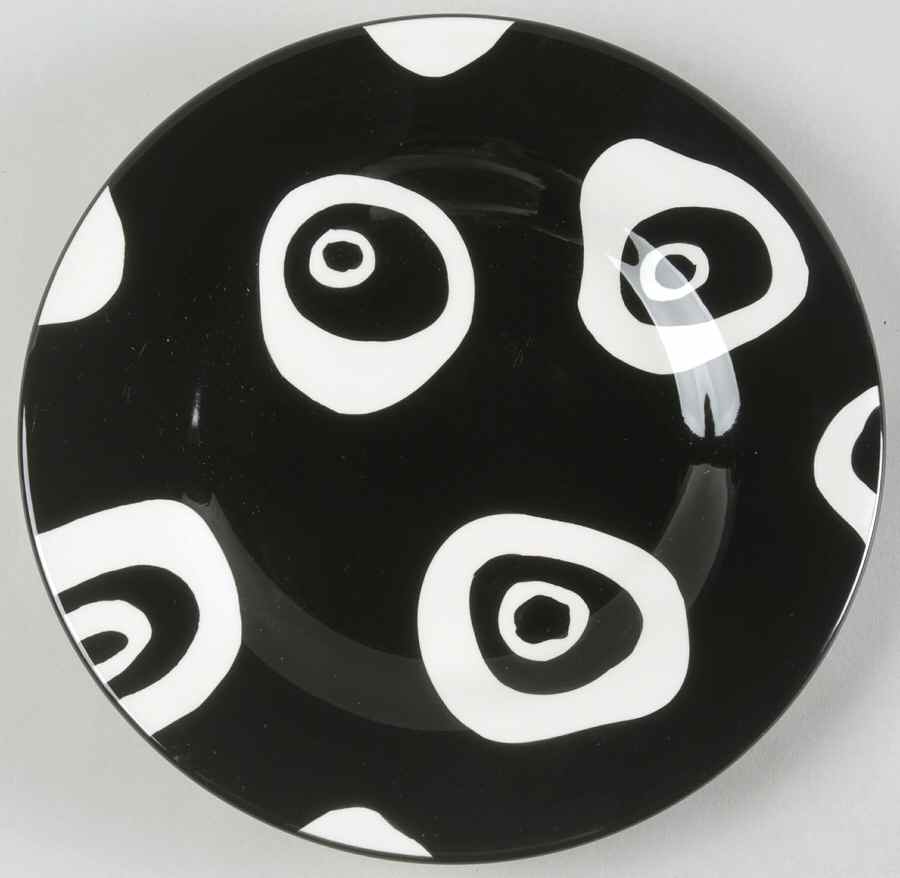 Panda Eyes Salad Plate by Tabletops Unlimited-1