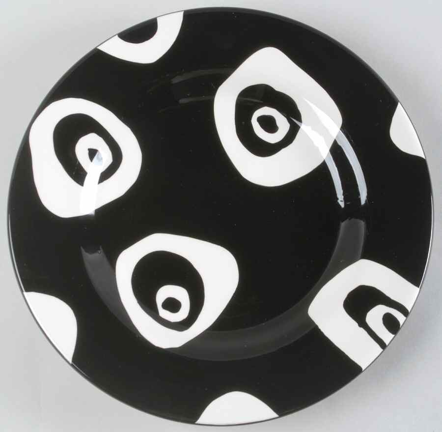 Panda Eyes Dinner Plate by Tabletops Unlimited-1