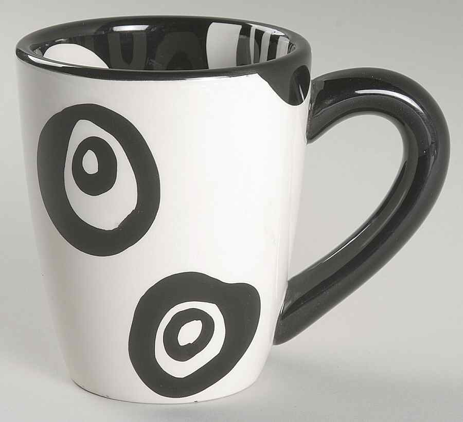 Panda Eyes Mug by Tabletops Unlimited-1