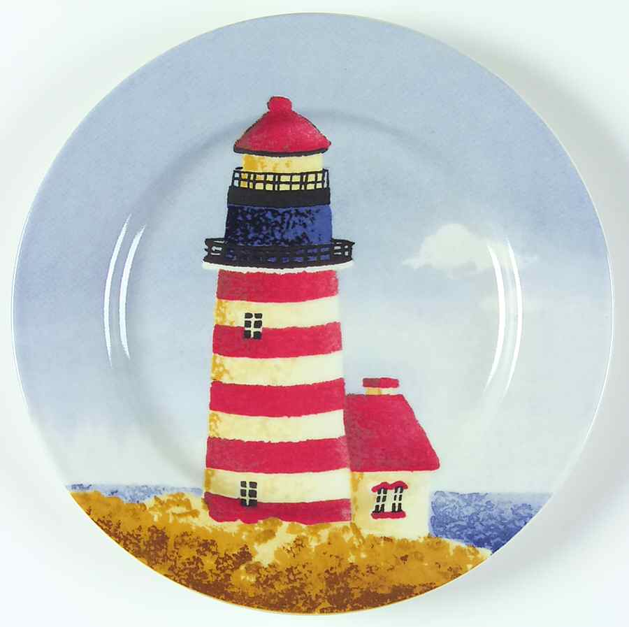 By the Sea Salad Plate by Thomson-1