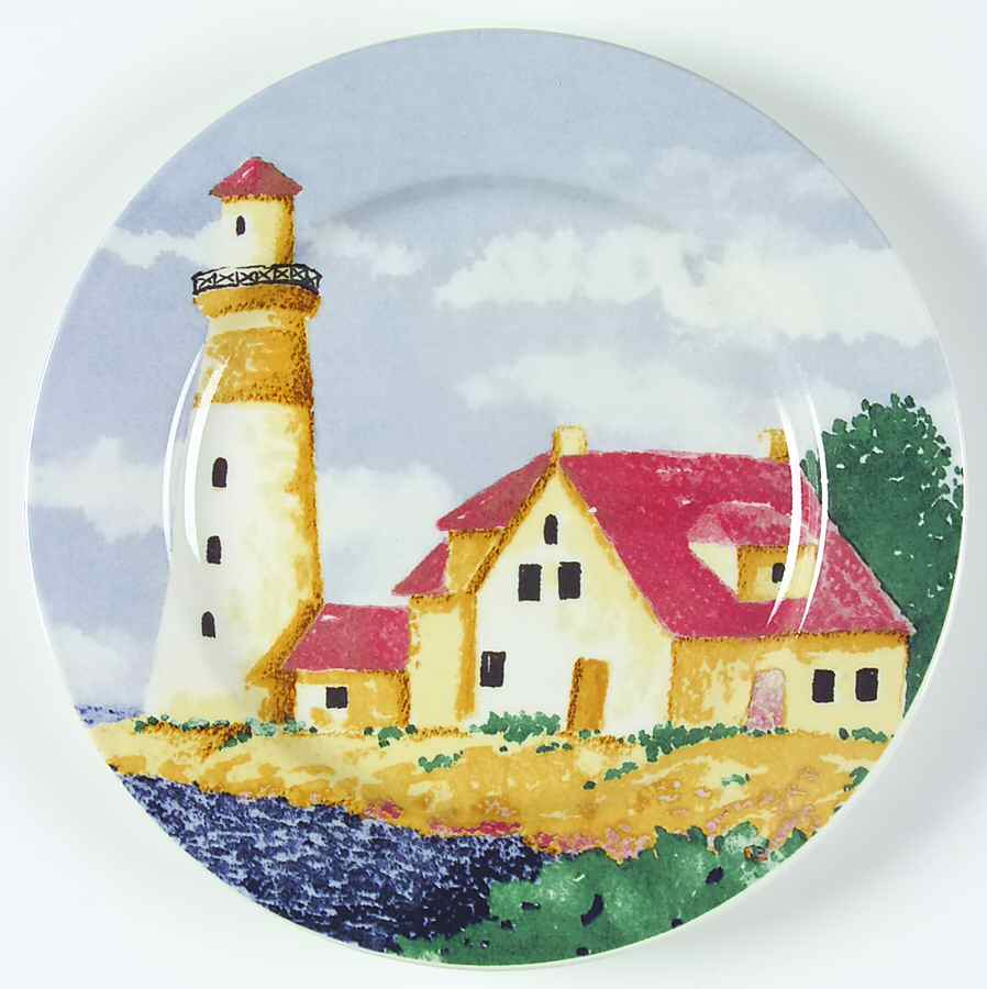 By the Sea Salad Plate by Thomson-1